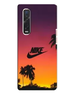 Чехол для OPPO Find X3 Pro с картинкой «Nike на закате солнца» Чехол для OPPO Find X3 Pro с картинкой «Nike на закате солнца»