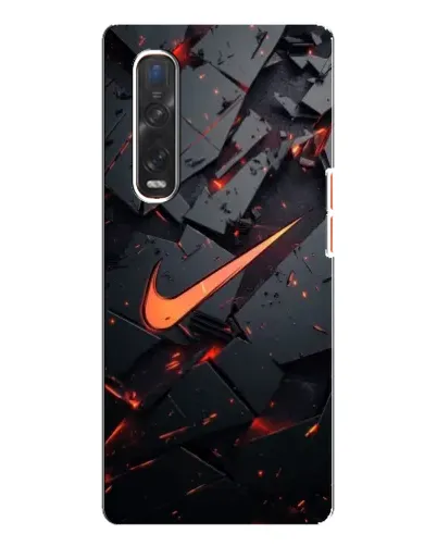 Чехол для OPPO Find X3 Pro с картинкой «Nike — эффект разломов» Чехол для OPPO Find X3 Pro с картинкой «Nike — эффект разломов»