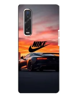 Чехол для OPPO Find X3 Pro с картинкой «Nike и суперкар» Чехол для OPPO Find X3 Pro с картинкой «Nike и суперкар»