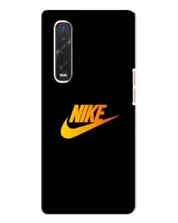 Чехол для OPPO Find X3 Pro с картинкой «Золотой логотип Nike» Чехол для OPPO Find X3 Pro с картинкой «Золотой логотип Nike»