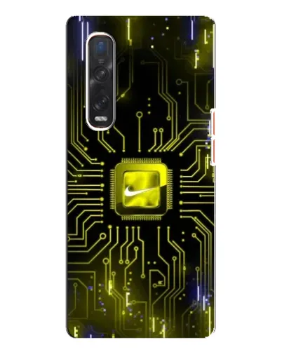 Чехол для OPPO Find X3 Pro с картинкой «Nike — золотая искра» Чехол для OPPO Find X3 Pro с картинкой «Nike — золотая искра»