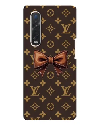 Чехол для OPPO Find X3 Pro с картинкой «LV с бантом» Чехол для OPPO Find X3 Pro с картинкой «LV с бантом»