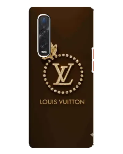 Чехол для OPPO Find X3 Pro с картинкой «LV — золотая печать» Чехол для OPPO Find X3 Pro с картинкой «LV — золотая печать»
