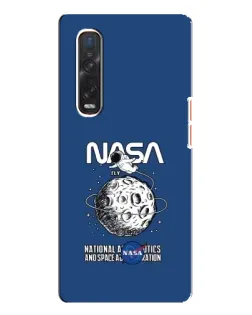 Чехол для OPPO Find X3 Pro с картинкой «NASA — лунная миссия» Чехол для OPPO Find X3 Pro с картинкой «NASA — лунная миссия»