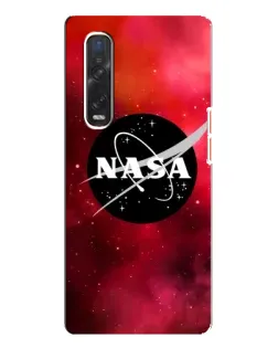 Чехол для OPPO Find X3 Pro с картинкой «NASA — красная туманность»