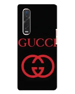 Чехол для OPPO Find X3 Pro с картинкой «Gucci — красный логотип» Чехол для OPPO Find X3 Pro с картинкой «Gucci — красный логотип»