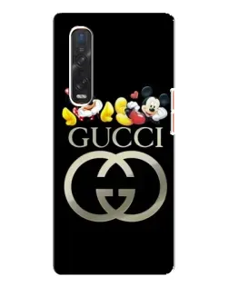 Чехол для OPPO Find X3 Pro с картинкой «Gucci — герои Disney» Чехол для OPPO Find X3 Pro с картинкой «Gucci — герои Disney»