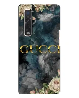 Чехол для OPPO Find X3 Pro с картинкой «Абстрактные цветы Gucci» Чехол для OPPO Find X3 Pro с картинкой «Абстрактные цветы Gucci»