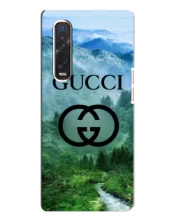 Чехол для OPPO Find X3 Pro с картинкой «Gucci — горный пейзаж» Чехол для OPPO Find X3 Pro с картинкой «Gucci — горный пейзаж»