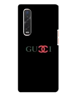 Чехол для OPPO Find X3 Pro с картинкой «Gucci — красный градиент» Чехол для OPPO Find X3 Pro с картинкой «Gucci — красный градиент»