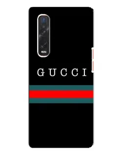 Чехол для OPPO Find X3 Pro с картинкой «Gucci — красный пояс» Чехол для OPPO Find X3 Pro с картинкой «Gucci — красный пояс»