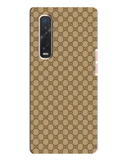 Чехол для OPPO Find X3 Pro с картинкой «Gucci — классический беж» Чехол для OPPO Find X3 Pro с картинкой «Gucci — классический беж»