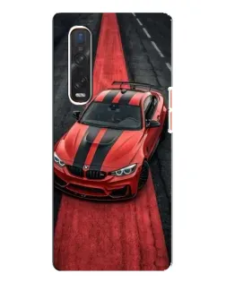 Чехол для OPPO Find X3 Pro с картинкой «BMW на красной дорожке»