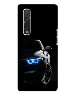 Чехол для OPPO Find X3 Pro с картинкой «BMW — ночной взгляд»