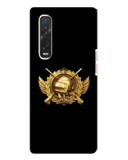 Чехол для OPPO Find X3 Pro с картинкой «PUBG — оранжевый градиент» Чехол для OPPO Find X3 Pro с картинкой «PUBG — оранжевый градиент»