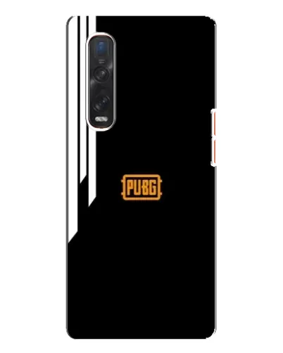 Чехол для OPPO Find X3 Pro с картинкой «PUBG — вертикальные линии»