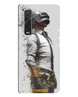Чехол для OPPO Find X3 Pro с картинкой «PUBG — боец в пыли» Чехол для OPPO Find X3 Pro с картинкой «PUBG — боец в пыли»