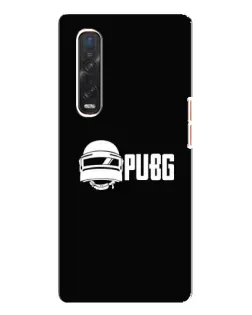 Чехол для OPPO Find X3 Pro с картинкой «PUBG — классический лого» Чехол для OPPO Find X3 Pro с картинкой «PUBG — классический лого»