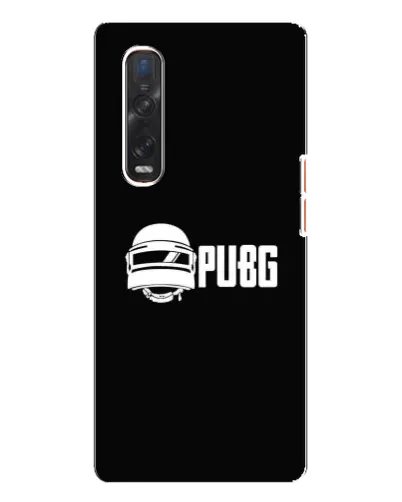 Чехол для OPPO Find X3 Pro с картинкой «PUBG — классический лого»
