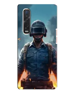 Чехол для OPPO Find X3 Pro с картинкой «PUBG — реалистичный герой» Чехол для OPPO Find X3 Pro с картинкой «PUBG — реалистичный герой»
