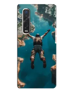Чехол для OPPO Find X3 Pro с картинкой «PUBG — свободное падение» Чехол для OPPO Find X3 Pro с картинкой «PUBG — свободное падение»