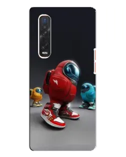 Чехол для OPPO Find X3 Pro с картинкой «Among Us — 3D стиль» Чехол для OPPO Find X3 Pro с картинкой «Among Us — 3D стиль»