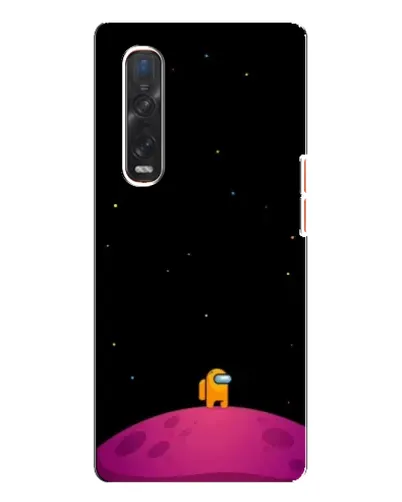 Чехол для OPPO Find X3 Pro с картинкой «Одинокий герой на планете» Чехол для OPPO Find X3 Pro с картинкой «Одинокий герой на планете»