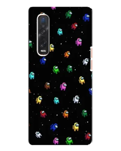 Чехол для OPPO Find X3 Pro с картинкой «Экипаж Among Us» Чехол для OPPO Find X3 Pro с картинкой «Экипаж Among Us»