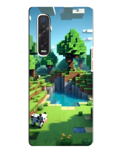 Чехол для OPPO Find X3 Pro с картинкой «Minecraft летний день» Чехол для OPPO Find X3 Pro с картинкой «Minecraft летний день»