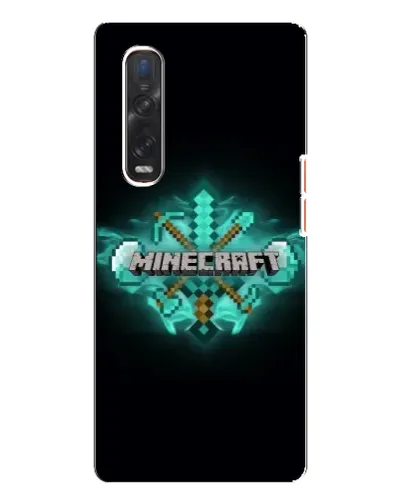 Чехол для OPPO Find X3 Pro с картинкой «Minecraft Diamond лого» Чехол для OPPO Find X3 Pro с картинкой «Minecraft Diamond лого»