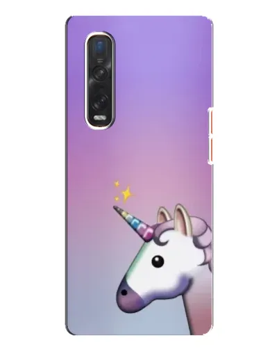 Чехол для OPPO Find X3 Pro с картинкой «Единорог градиент» Чехол для OPPO Find X3 Pro с картинкой «Единорог градиент»