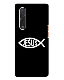 Чехол для OPPO Find X3 Pro с картинкой «Классический Jesus»