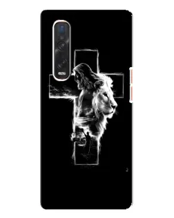 Чехол для OPPO Find X3 Pro с картинкой «Сияющий крест Jesus» Чехол для OPPO Find X3 Pro с картинкой «Сияющий крест Jesus»