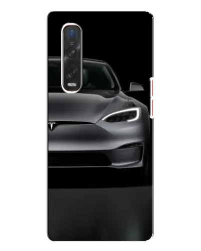 Чехол для OPPO Find X3 Pro с картинкой «Tesla Model S Look»
