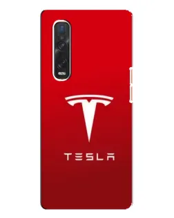 Чехол для OPPO Find X3 Pro с картинкой «Tesla Red Classic» Чехол для OPPO Find X3 Pro с картинкой «Tesla Red Classic»