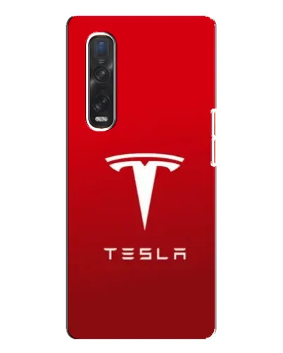 Чехол для OPPO Find X3 Pro с картинкой «Tesla Red Classic»