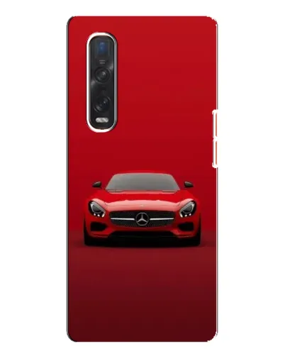 Чехол для OPPO Find X3 Pro с картинкой «Красный Mercedes AMG» Чехол для OPPO Find X3 Pro с картинкой «Красный Mercedes AMG»