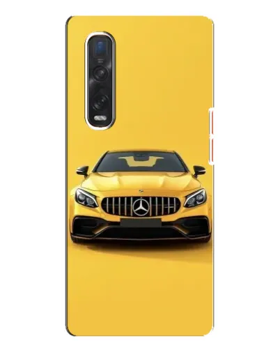 Чехол для OPPO Find X3 Pro с картинкой «Желтый Mercedes GT» Чехол для OPPO Find X3 Pro с картинкой «Желтый Mercedes GT»