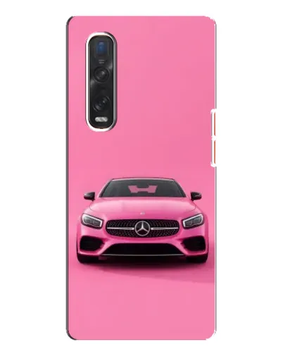 Чехол для OPPO Find X3 Pro с картинкой «Розовый Mercedes AMG» Чехол для OPPO Find X3 Pro с картинкой «Розовый Mercedes AMG»