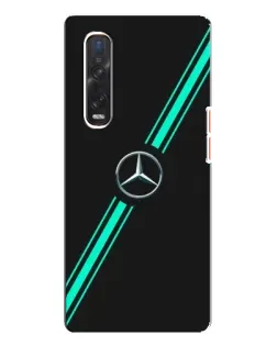 Чехол для OPPO Find X3 Pro с картинкой «Спортивные линии Mercedes» Чехол для OPPO Find X3 Pro с картинкой «Спортивные линии Mercedes»