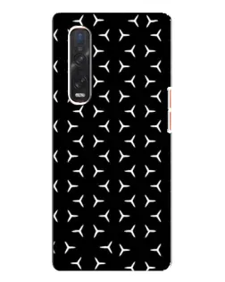 Чехол для OPPO Find X3 Pro с картинкой «Mercedes паттерн звезд» Чехол для OPPO Find X3 Pro с картинкой «Mercedes паттерн звезд»