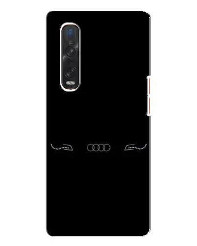 Чехол для OPPO Find X3 Pro с картинкой «Audi — световой подпись» Чехол для OPPO Find X3 Pro с картинкой «Audi — световой подпись»