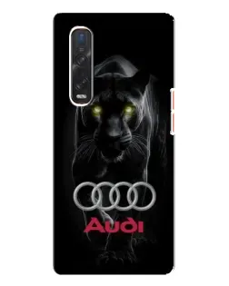 Чехол для OPPO Find X3 Pro с картинкой «Пантера и Audi» Чехол для OPPO Find X3 Pro с картинкой «Пантера и Audi»