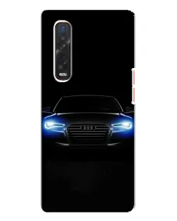 Чехол для OPPO Find X3 Pro с картинкой «Audi в неоне» Чехол для OPPO Find X3 Pro с картинкой «Audi в неоне»