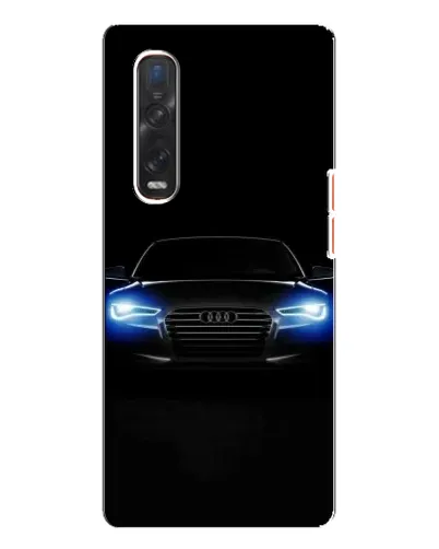 Чехол для OPPO Find X3 Pro с картинкой «Audi в неоне» Чехол для OPPO Find X3 Pro с картинкой «Audi в неоне»