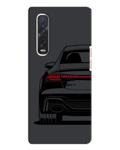Чехол для OPPO Find X3 Pro с картинкой «Задняя часть Audi — арт» Чехол для OPPO Find X3 Pro с картинкой «Задняя часть Audi — арт»