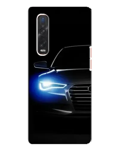 Чехол для OPPO Find X3 Pro с картинкой «Неоновый взгляд Audi» Чехол для OPPO Find X3 Pro с картинкой «Неоновый взгляд Audi»