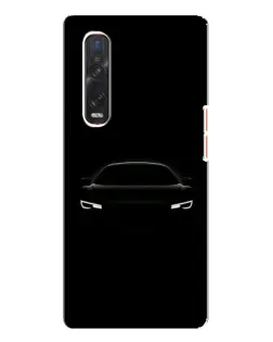 Чехол для OPPO Find X3 Pro с картинкой «Взгляд Audi в темноте» Чехол для OPPO Find X3 Pro с картинкой «Взгляд Audi в темноте»