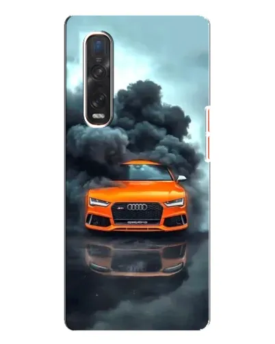 Чехол для OPPO Find X3 Pro с картинкой «Audi в облаках дыма» Чехол для OPPO Find X3 Pro с картинкой «Audi в облаках дыма»
