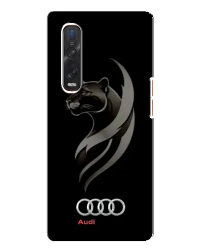 Чехол для OPPO Find X3 Pro с картинкой «Графика — пантера и Audi» Чехол для OPPO Find X3 Pro с картинкой «Графика — пантера и Audi»